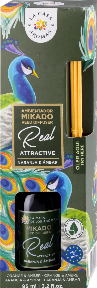Real ATTRACTIVE mirišljavi štapići, 95 ml