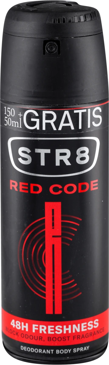 RED CODE dezodorans u spreju, 150+50ml gratis, 200 ml