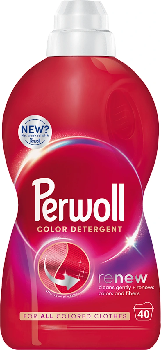 renew COLOR tečni detergent, 40 pranja, 2 l