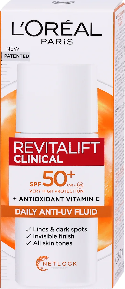 REVITALIFT CLINICAL dnevni fluid za lice, ZF 50+, 50 ml