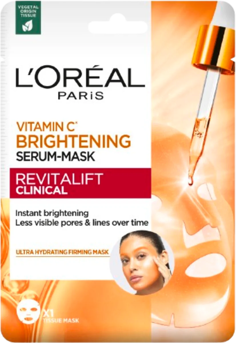 REVITALIFT CLINICAL VITAMIN C BRIGHTENING maska za lice, 1 kom