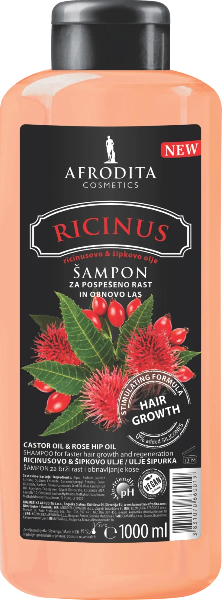 RICINUS šampon, 1.000 ml