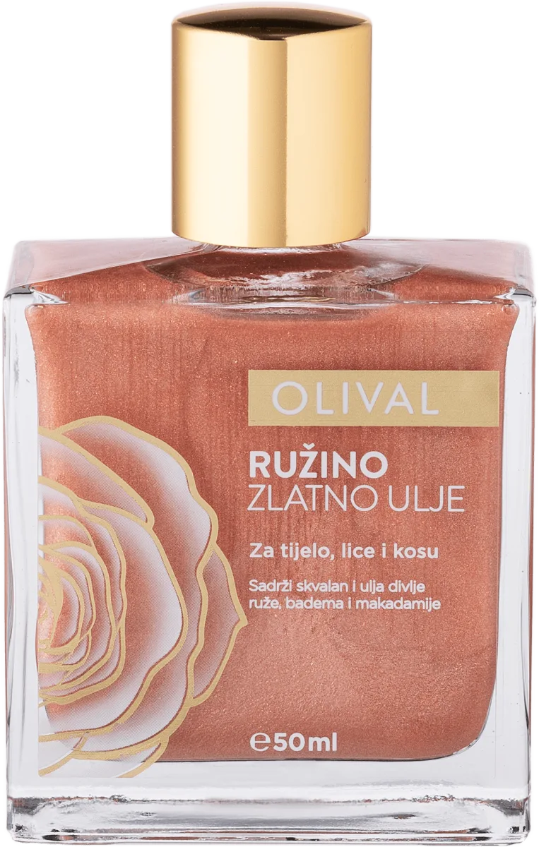 RUŽINO ZLATNO ULJE - za telo, lice i kosu, 50 ml