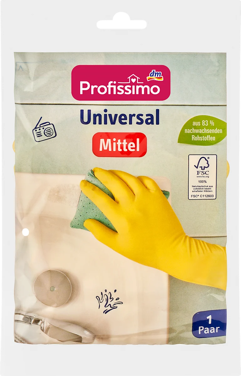 Rukavice za domaćinstvo – M, 1 par, 2 kom