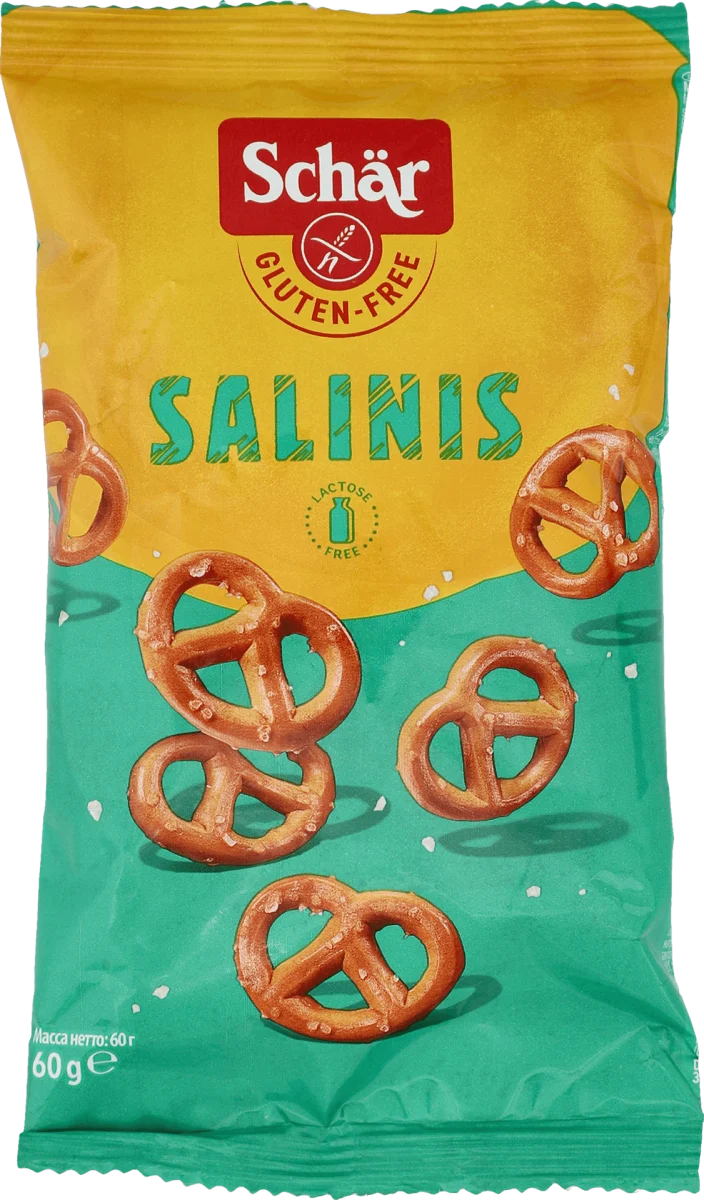 SALINIS slane perece, bez glutena, 60 g