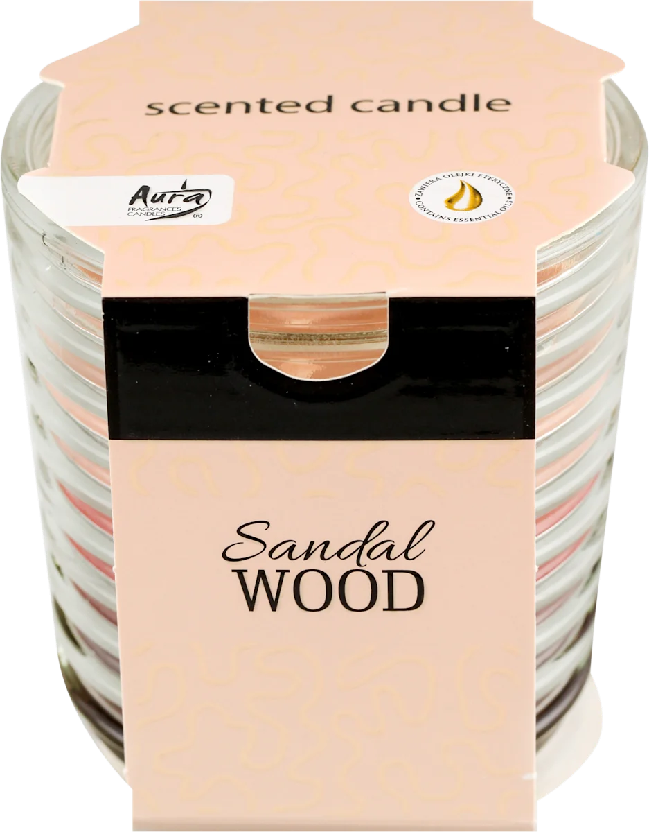 Sandal WOOD - mirsna sveća, 1 kom