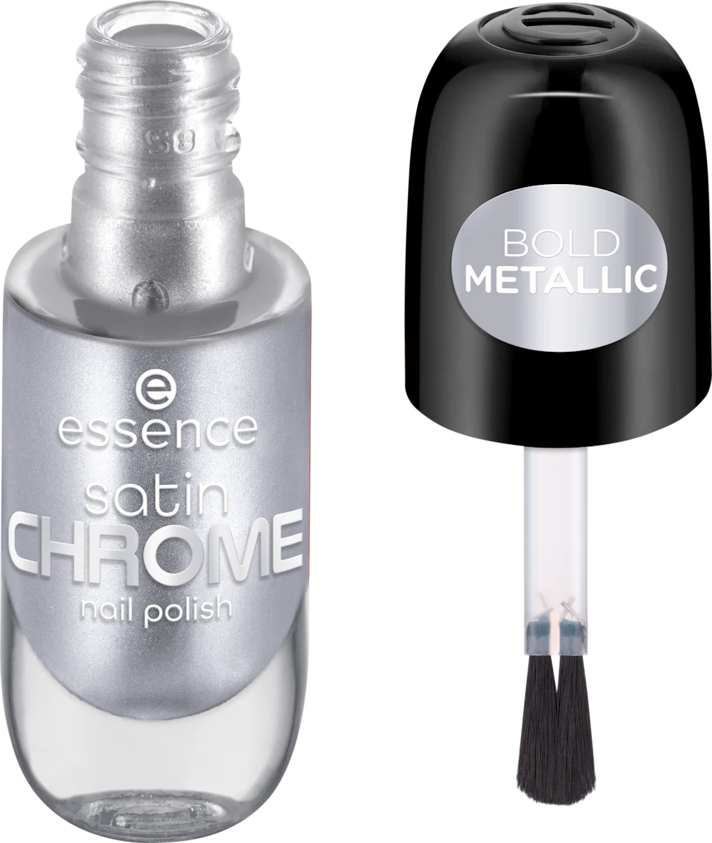 satin CHROME lak za nokte-  04 SteelGPT, 8 ml