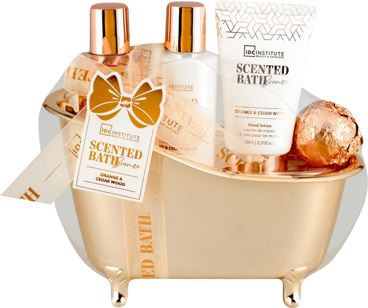 SCENTED BATH Bronze poklon set kadica, 1 kom