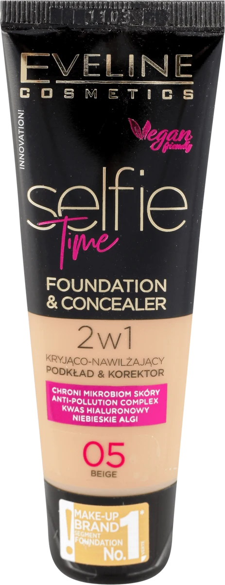 SelfieTime 2u1 tečni puder i korektor- 05 BEIGE, 30 ml