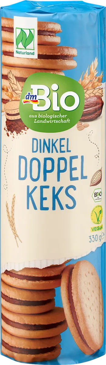 Sendvič keks: spelta - kakao, 330 g