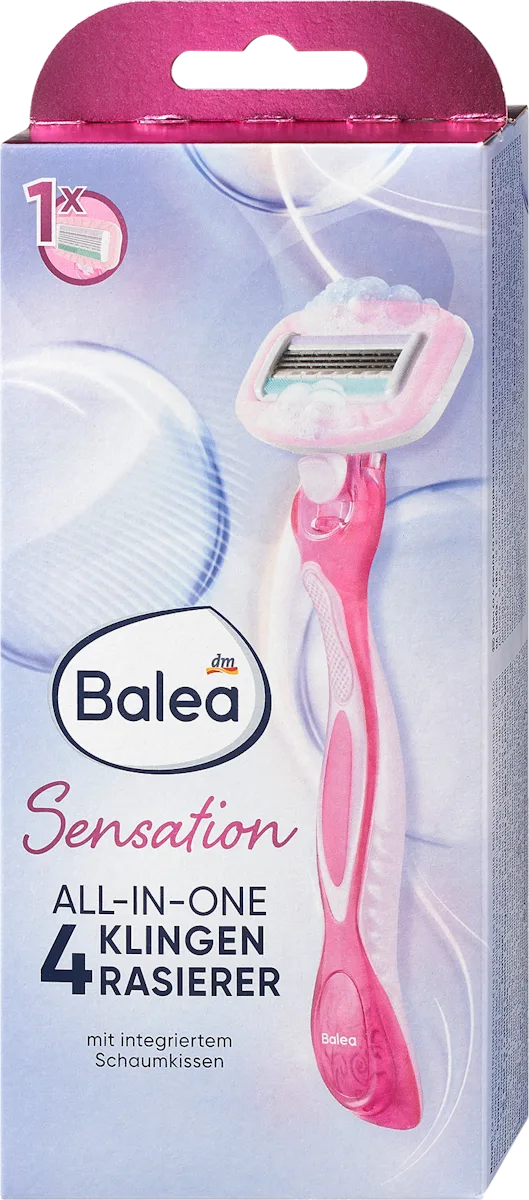 Sensation All-In-One ženski brijač sa 4 oštrice, 1 kom