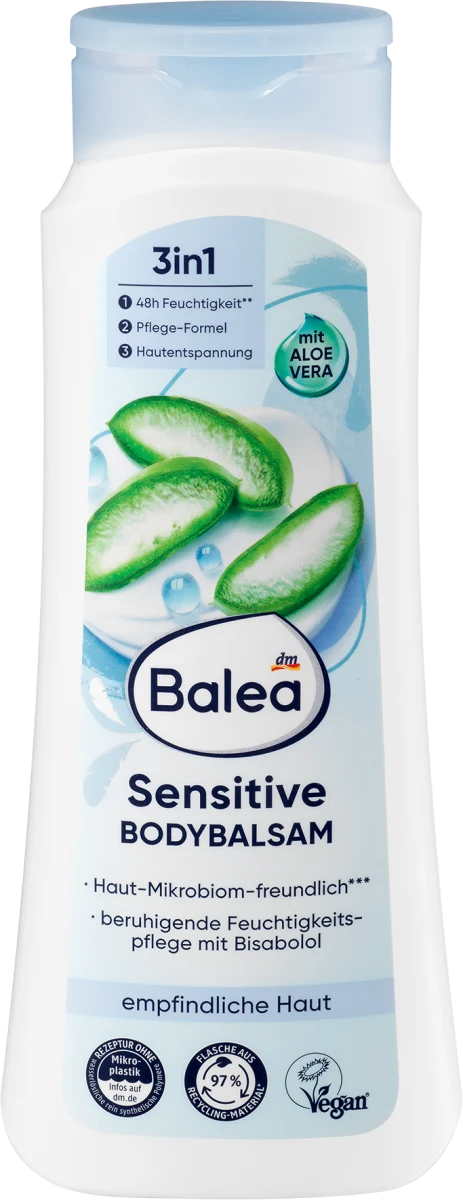 Sensitiv balzam za telo, 400 ml
