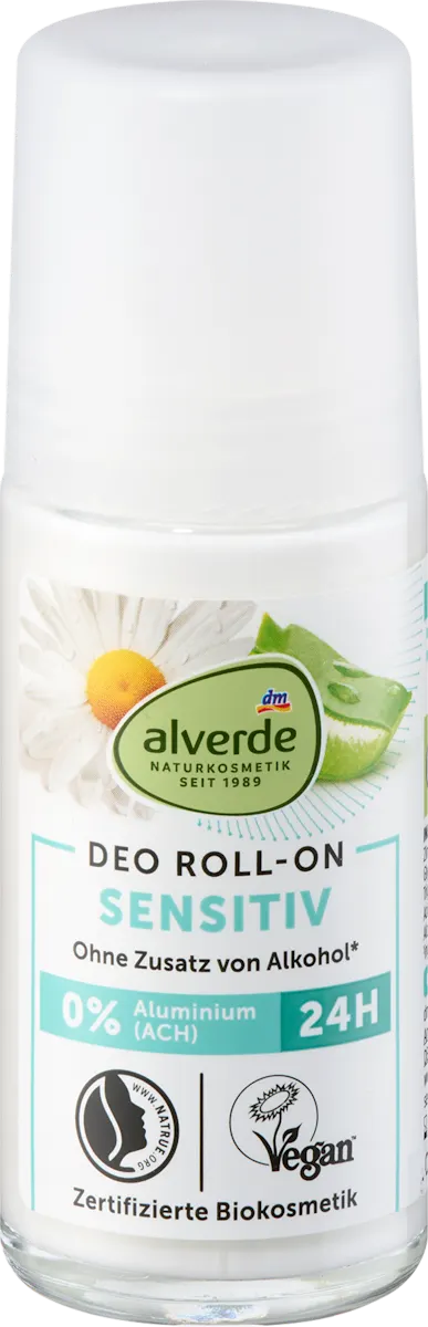 Sensitiv deo roll-on aloe vera i kamilica, 50 ml