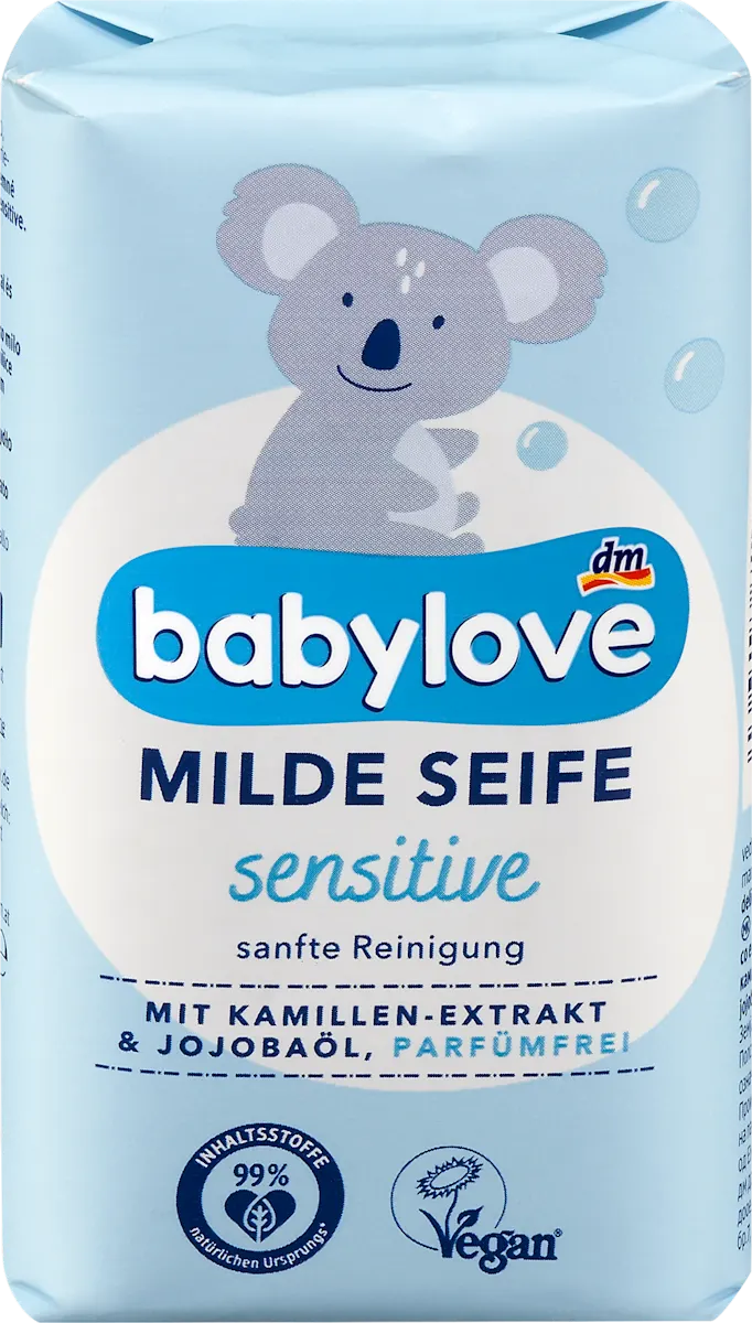 sensitive blagi dečji čvrsti sapun, 100 g