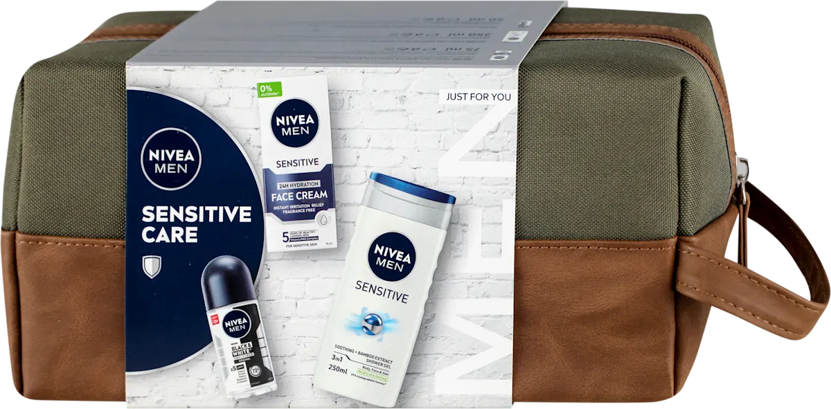 SENSITIVE CARE torbica poklon set za muškarce, 1 kom