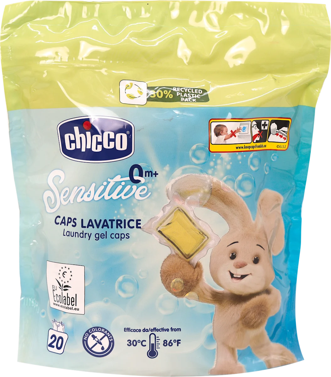 Sensitive kapsule za pranje veša, 20 kom
