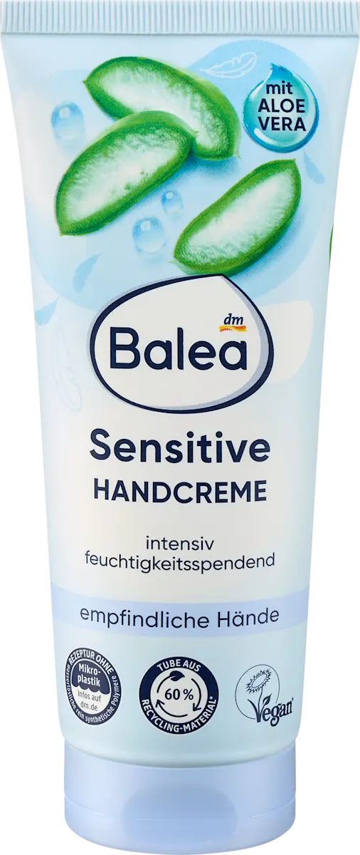 Sensitive krema za ruke - aloe vera, 100 ml