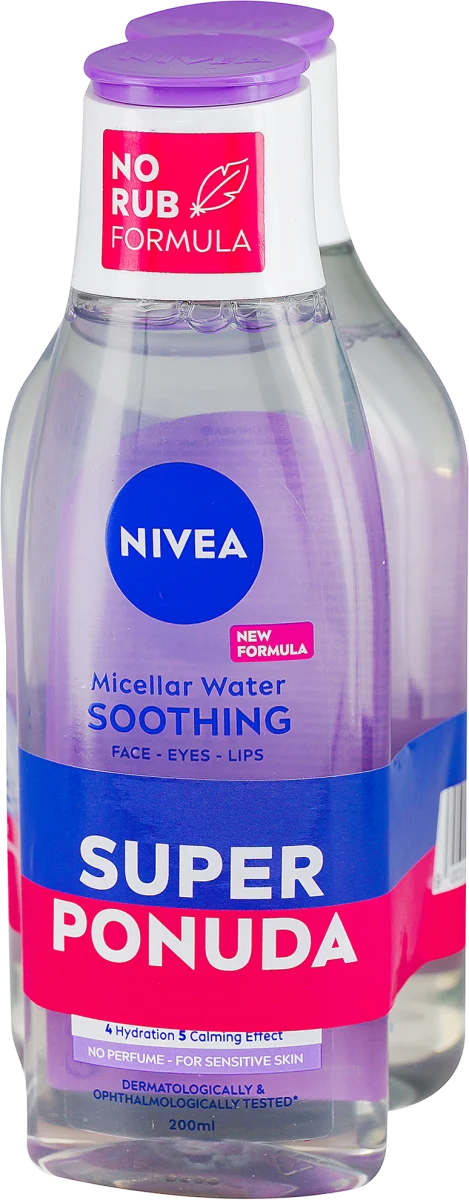 SENSITIVE Micelarna voda, 400ml+200ml, 600 ml