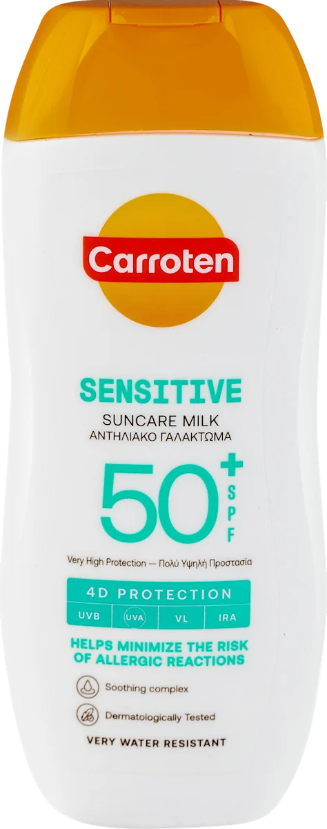 SENSITIVE mleko za zaštitu od sunca, SPF 50+, 200 ml