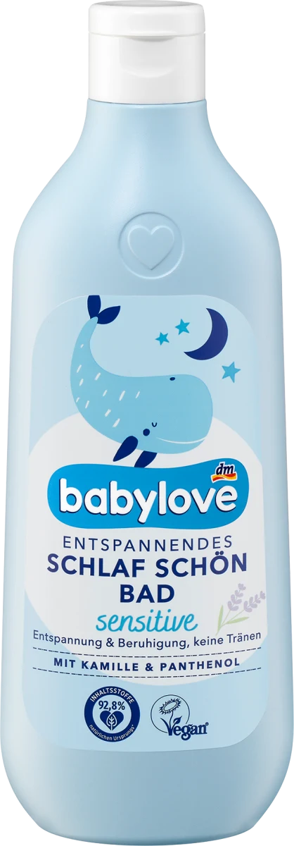 sensitive opuštajuća kupka za lep san, 500 ml