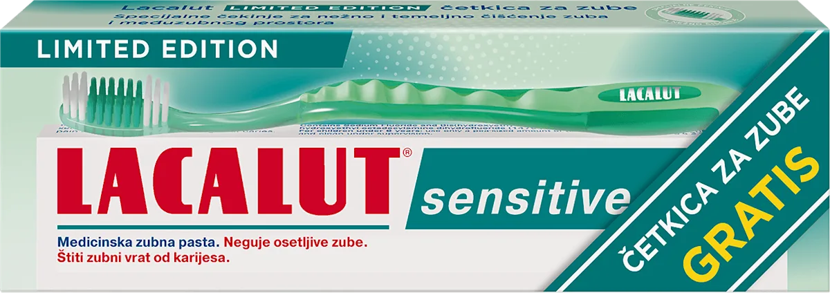 sensitive pasta za osetljive zube + četkica za..., 1 kom