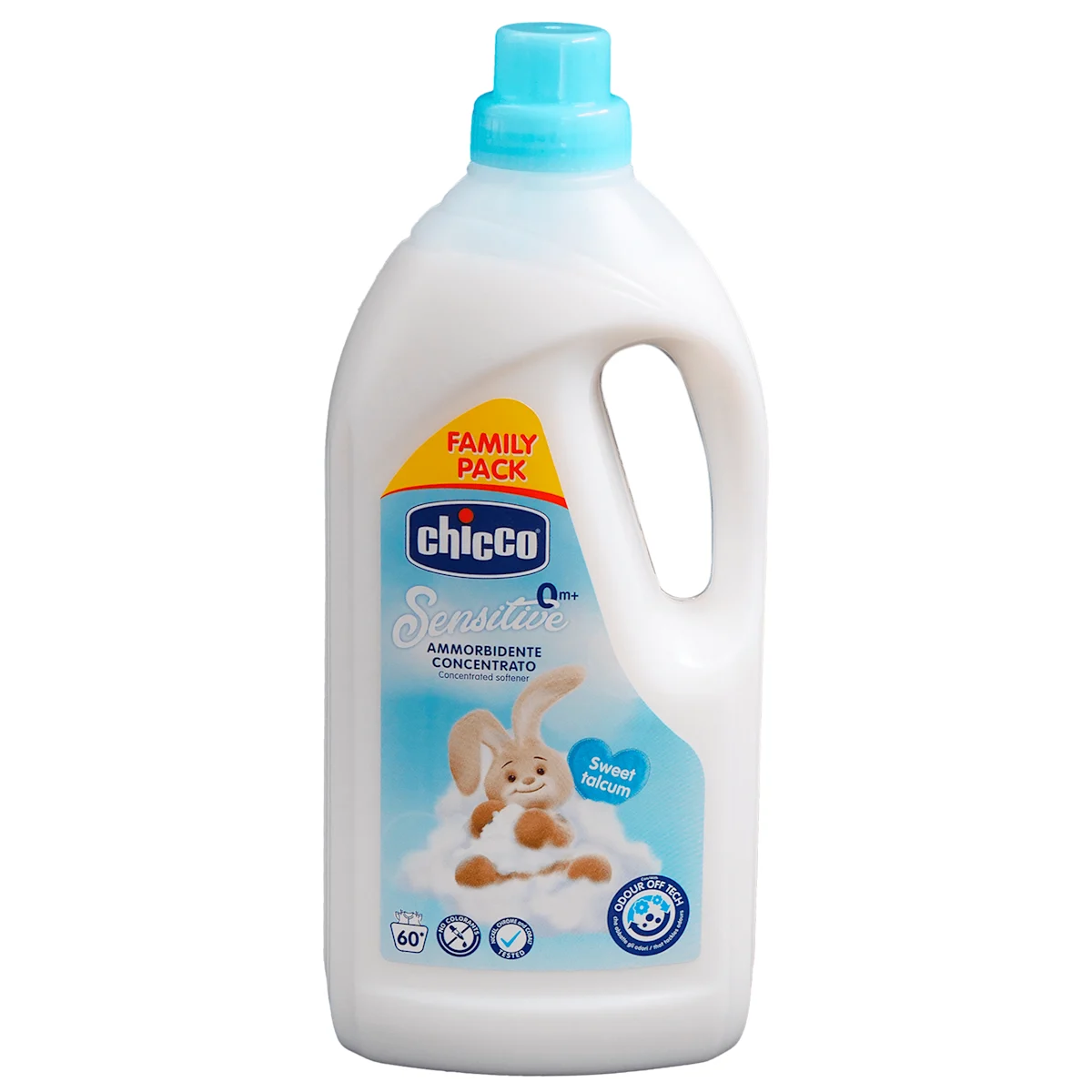 Sensitive Sweet Talcum omekšivač za veš, 0+ meseci, 1,5 l