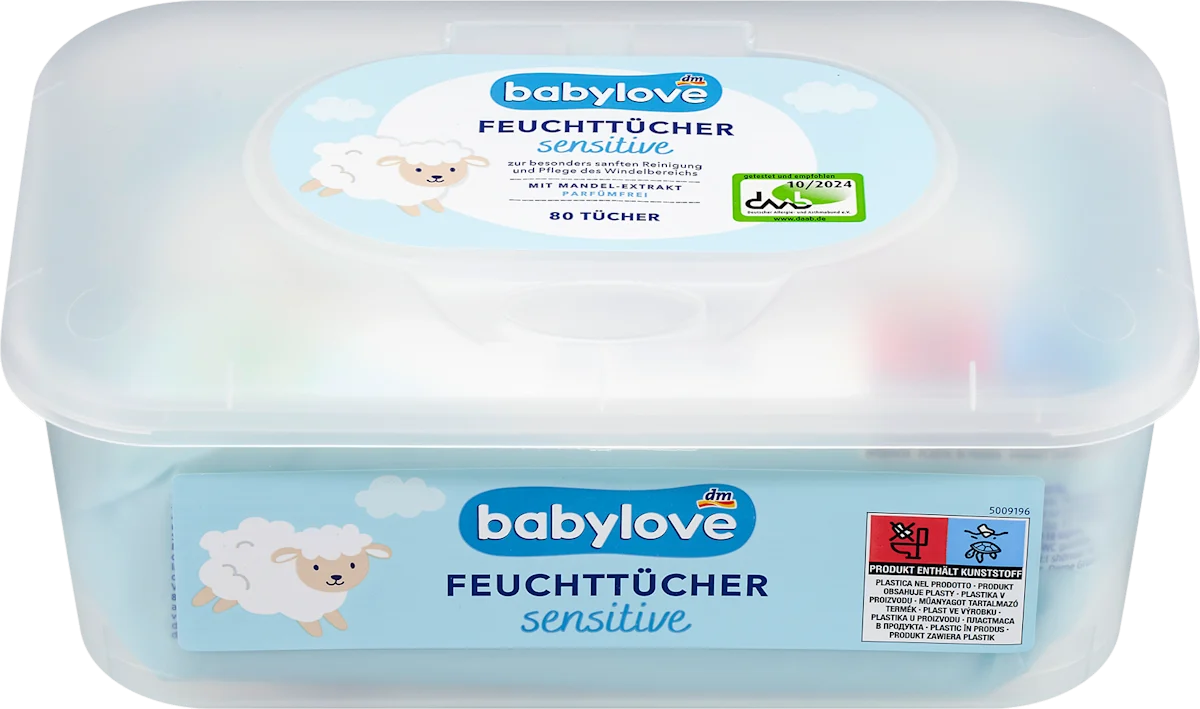 sensitive važne maramice za bebe u kutiji, 80 kom