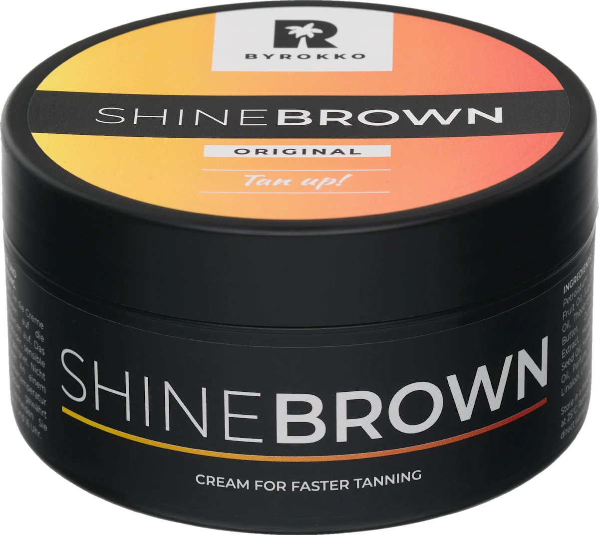 SHINE BROWN ORIGINAL krema za ubrzano tamnjenje Tan up!, 200 ml