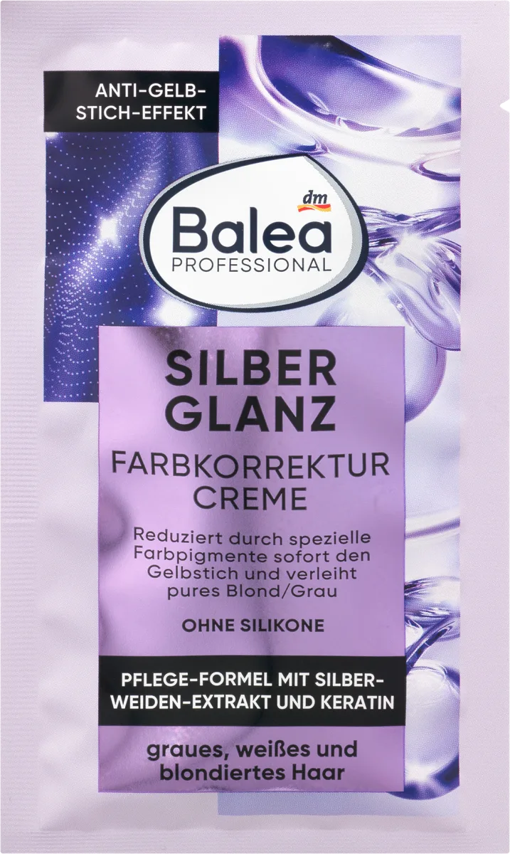 SILBER GLANZ krema za sedu, belu i izbeljenu kosu, 20 ml