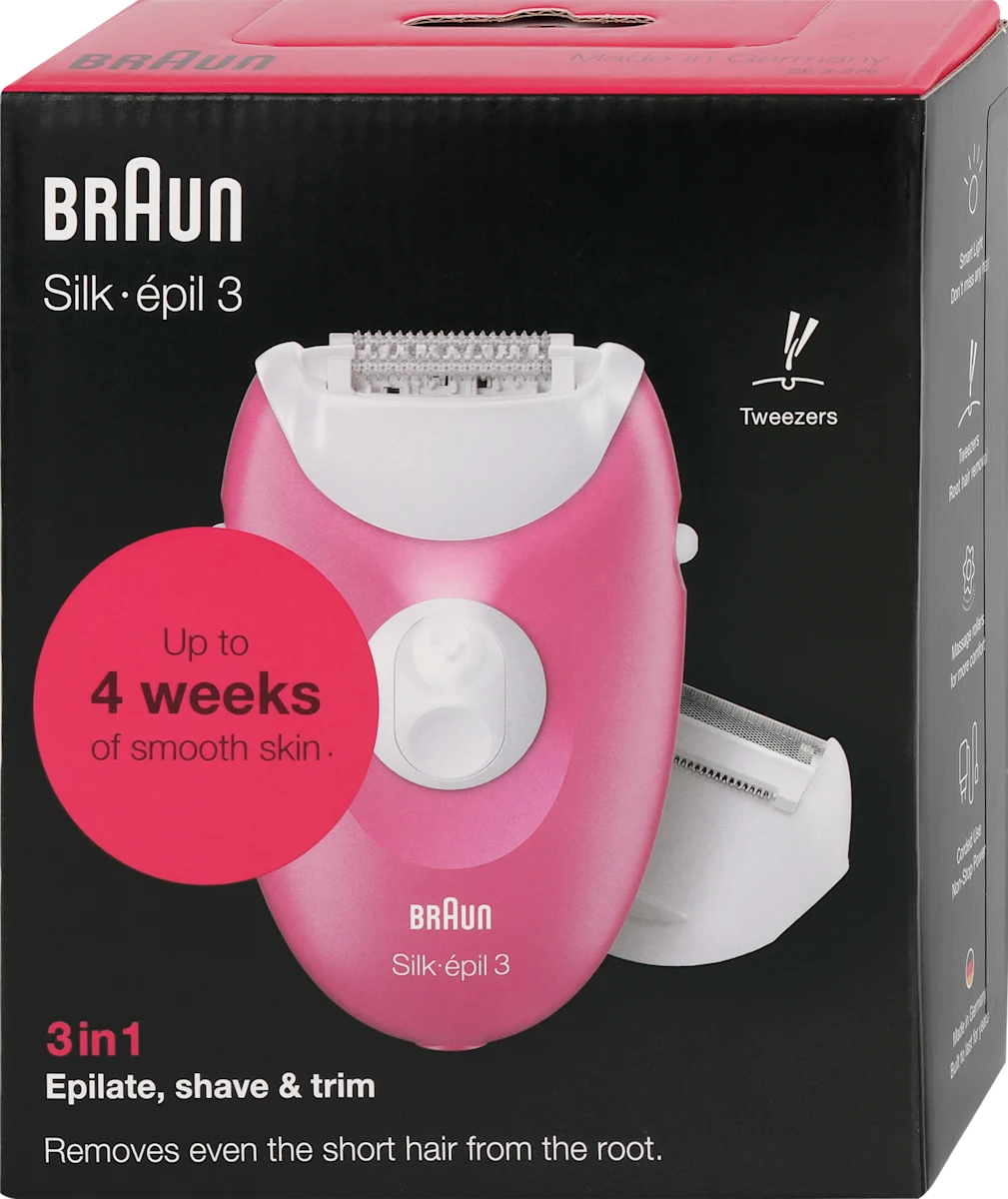 Silk- epil 3 epilator 3-276 , 3u1, 1 kom