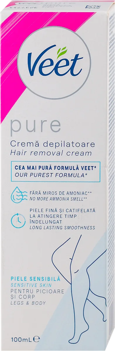 SILKY FRESH  krema za depilaciju - osetljiva koža, 100 ml