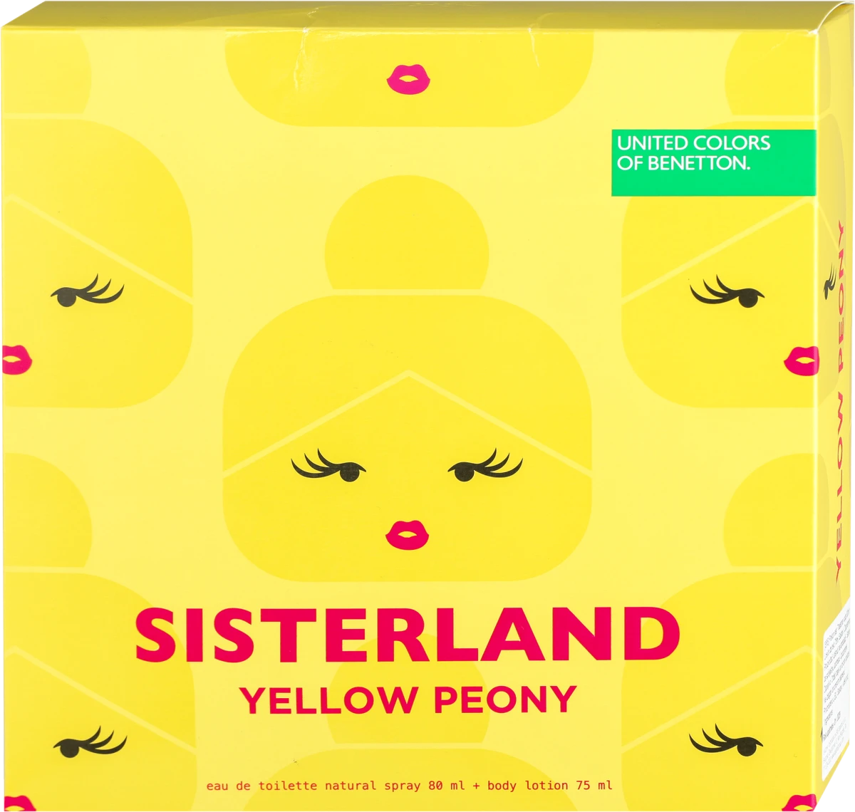 SISTERLAND YELLOW PEONY poklon set, 1 kom