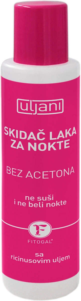SKIDAČ LAKA ZA NOKTE BEZ ACETONA - uljani, 120 ml