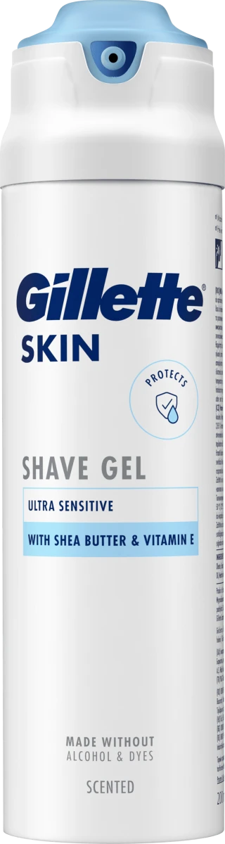 SKIN ULTRA SENSITIVE gel za brijanje, 200 ml
