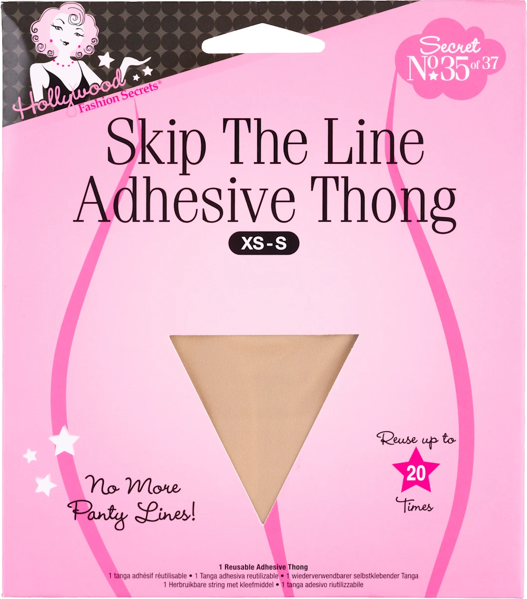 Skip the Line Adhesive Thong lepljive tange, 1 kom