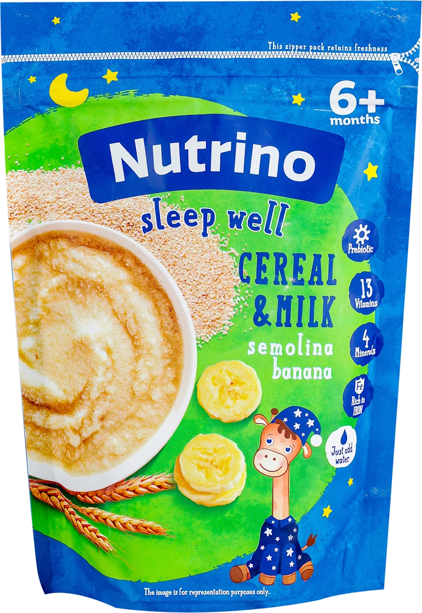 sleep well CEREAL & MILK žitno mlečna kaša sa..., 200 g