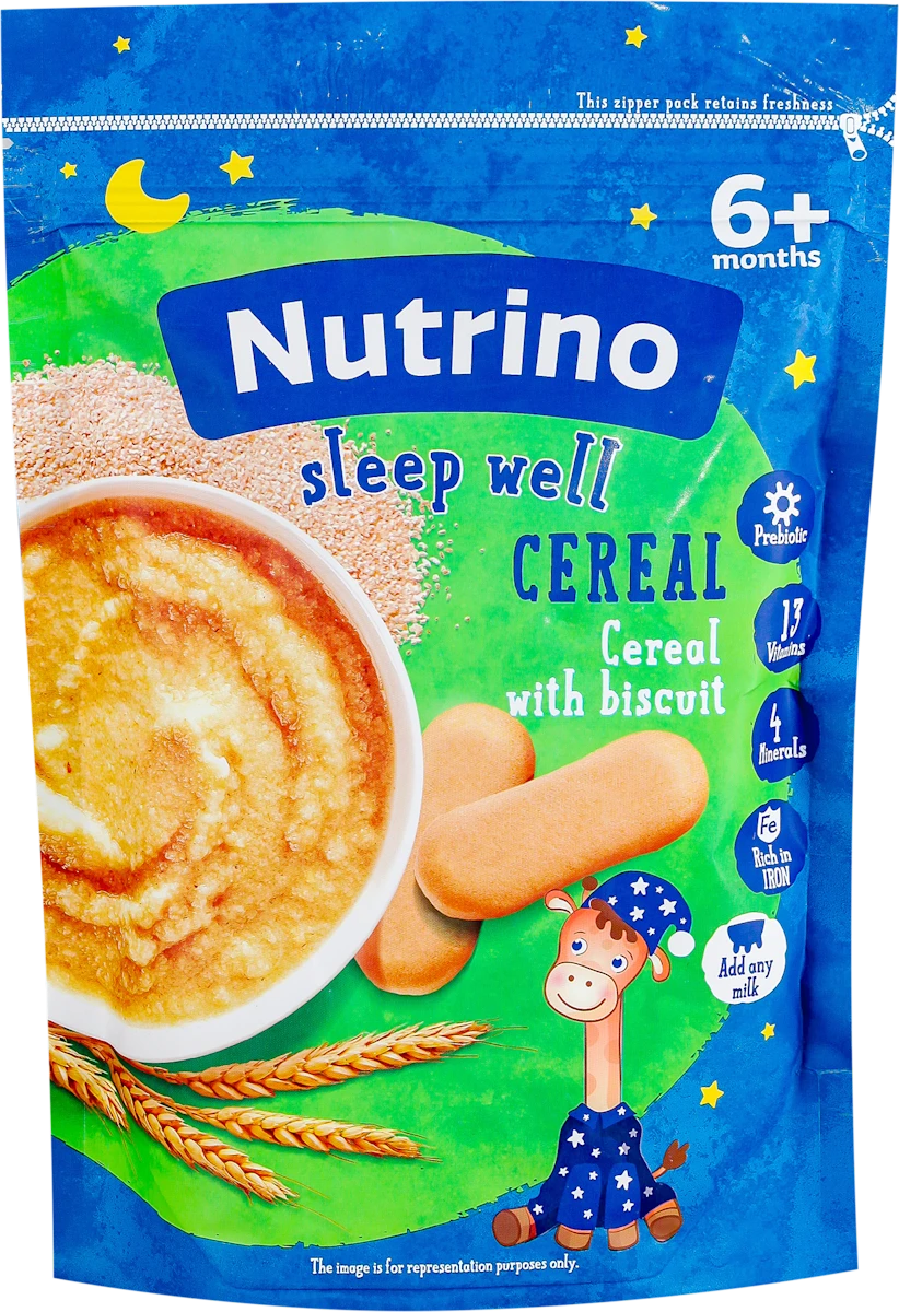 sleep well CEREAL pšenična kaša sa keksom, od 6+..., 200 ml