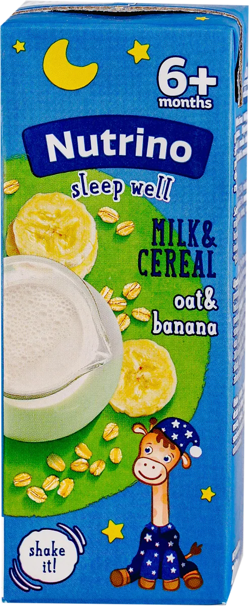 sleep well MILK & CEREAL mlečna žitna kaša - ovas..., 200 ml