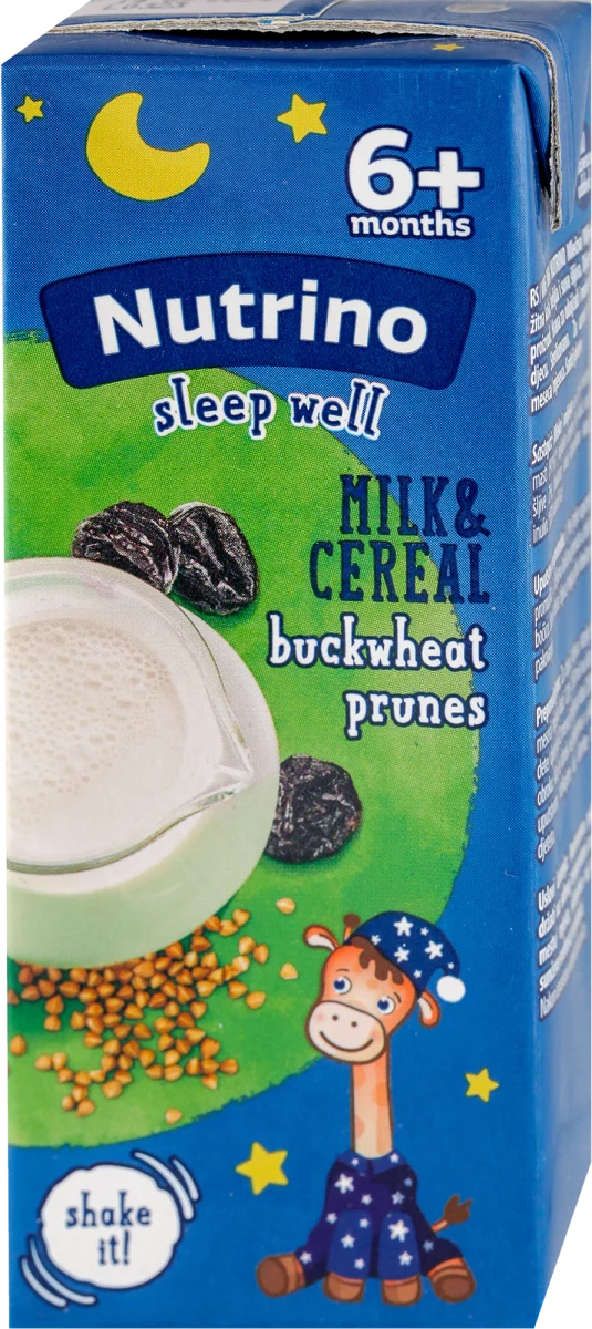 sleep well mlekce za bebe - heljda i suva šljiva,..., 200 ml