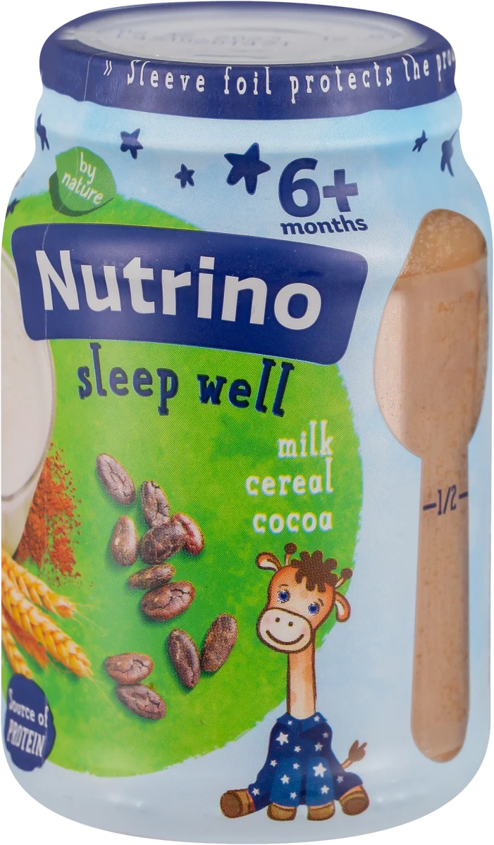 sleep well mlečna kašica sa pšenicom i kakaom, od..., 190 g
