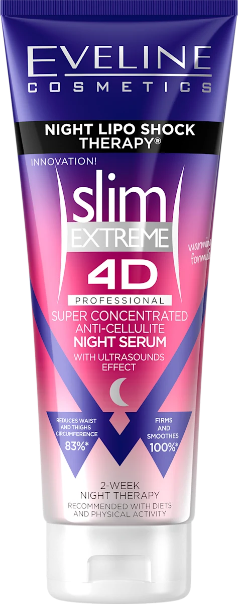 slim EXTREME 4D - noćni serum protiv celulita, 250 ml