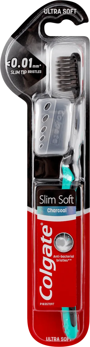 Slim Soft četkica za zube sa aktivnim ugljem -..., 1 kom