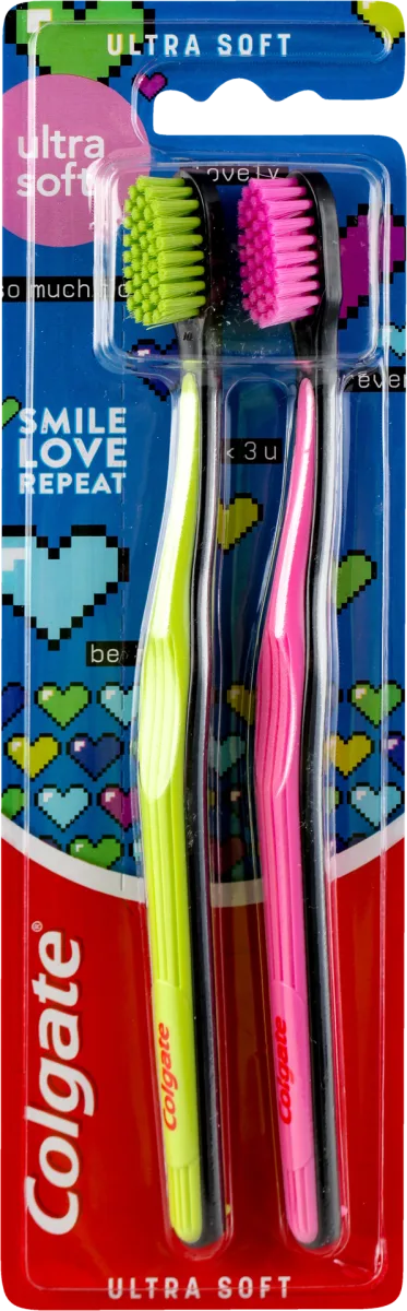 SMILE LOVE REPET četkice za zube - ultra soft, 2 kom
