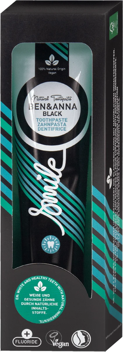 Smile pasta za zube - Black sa fluoridom, 75 ml
