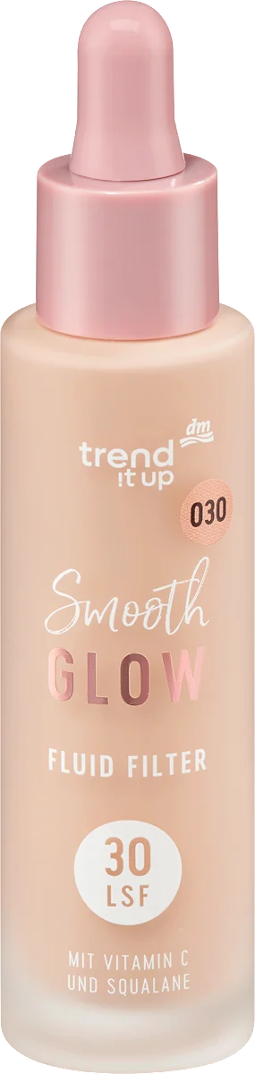 Smooth GLOW FLUID FILTER tečni puder - 030, SPF30, 30 ml