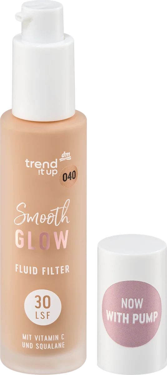 Smooth GLOW FLUID FILTER  tečni puder - 040, 30 ml