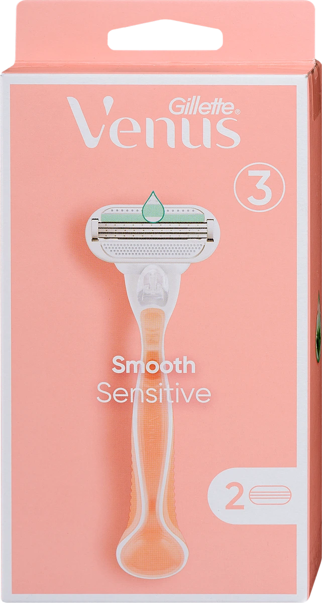 Smooth Sensitive ženski brijač + 2 dopune, 1 kom