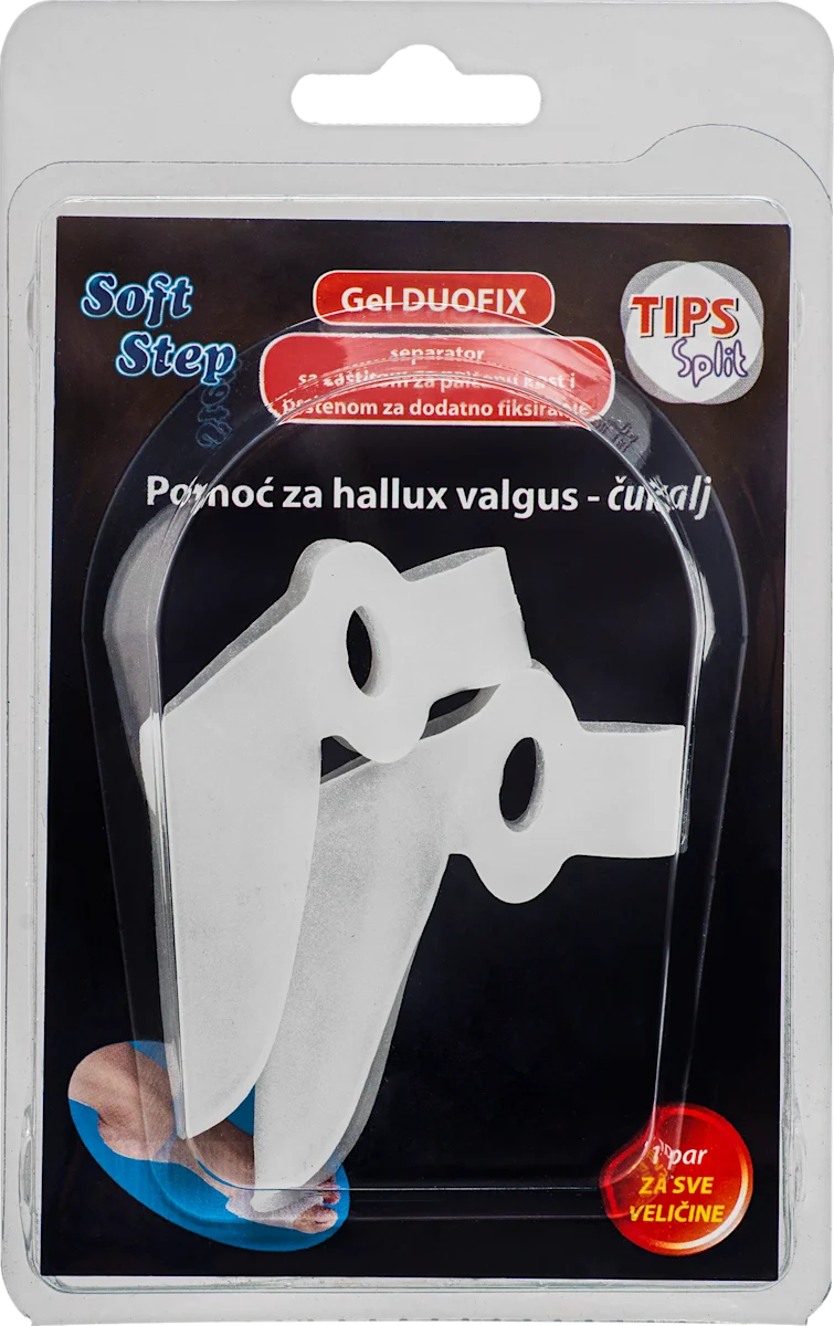 Soft step gel separator za čukljeve, 1 kom