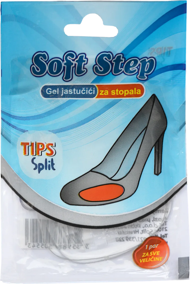 Soft Step silikonski jastučić za stopala, 1 kom