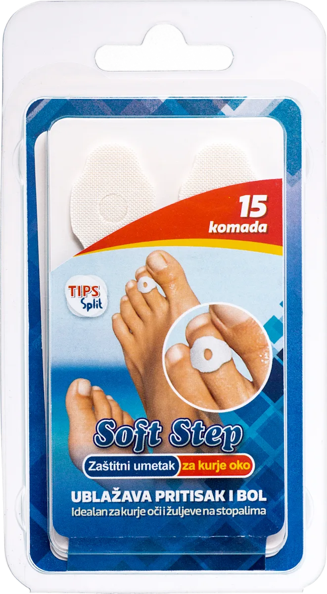Soft Step zaštitni umetak za kurje oko, 15 kom